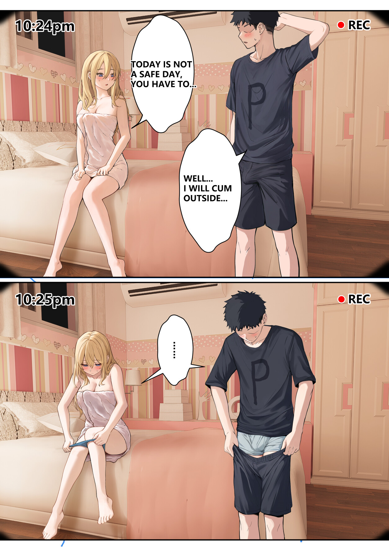 Hentai Manga Comic-My AR glasses can see various stats about my foster sister?!-Read-167